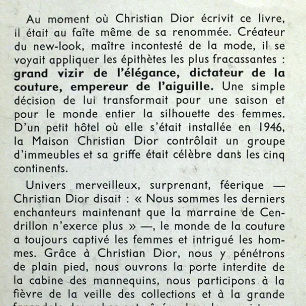 Christian Dior Et Moi (1956) 2