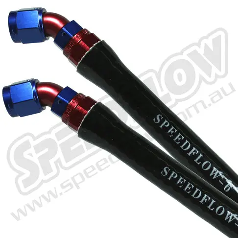 Speedflow 599 Series Firesleeve / Heat Sleeve, Braided Fibreglass Sleeving With Black Silicone Rubber Cover 1