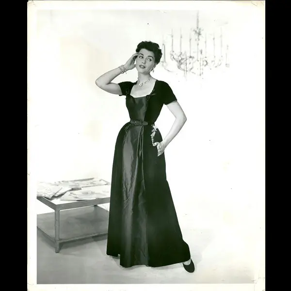 Christian Dior - Modèle Let's Dress Dinner Dress (1956) 1