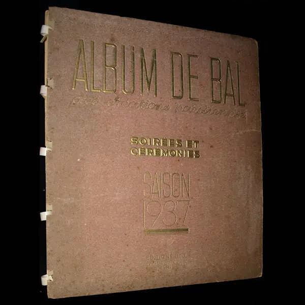 Album De Bal Des Créations Parisiennes, Soirées Et Cérémonies, Saison 1937 1