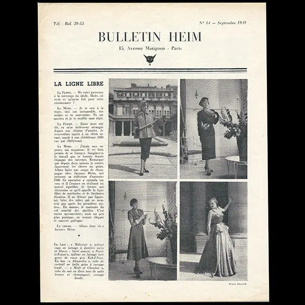Heim - Bulletin Heim, N°14 (1949, Septembre), Couverture De Maywald 1