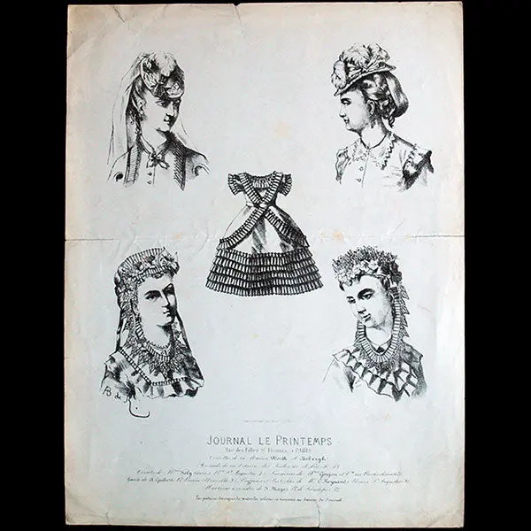 Worth & Bobergh - Le Journal Du Printemps (Circa 1868) 1