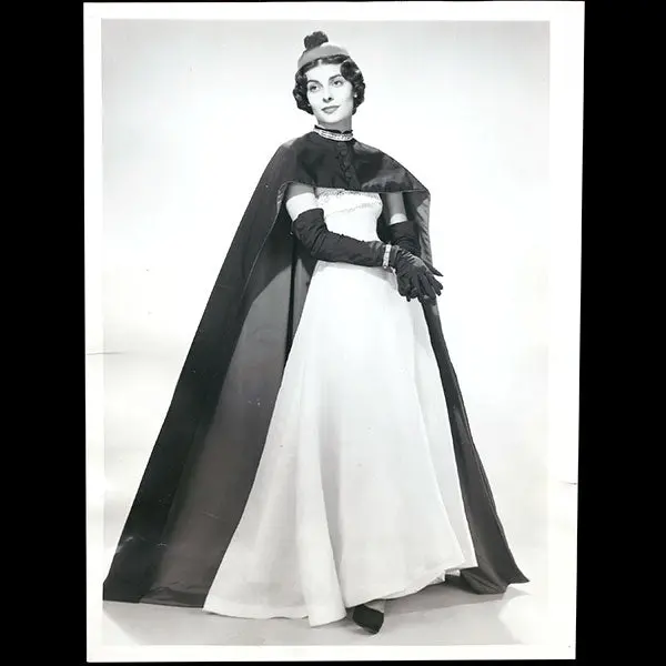 Balenciaga - Cape Du Soir De Cristobal Balenciaga Pour 1950 1
