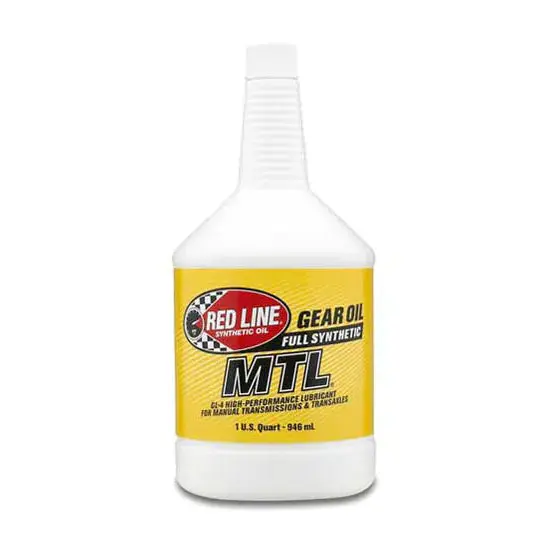 Redline Mtl 75W80 Gl-4 Gear Oil - 1 Qrt 1
