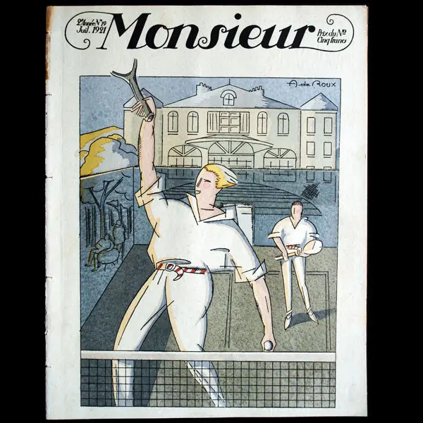 Monsieur, Revue Des Élégances, N19 (1921, Juillet) 1