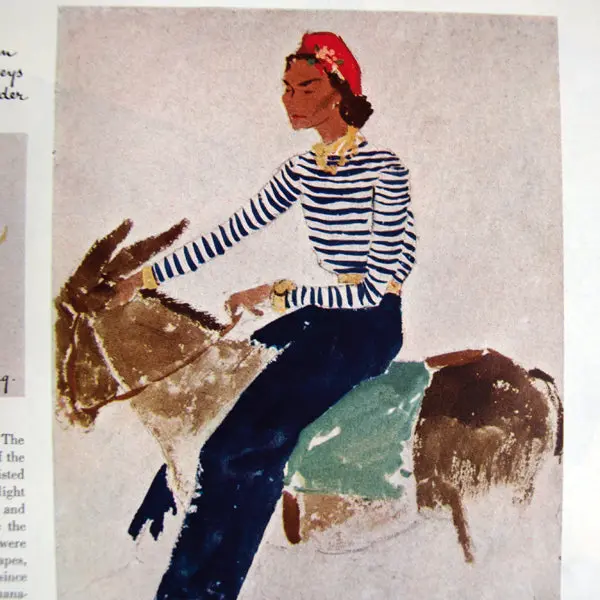 Harper's Bazaar (1939, Janvier), Couverture De Cassandre 2