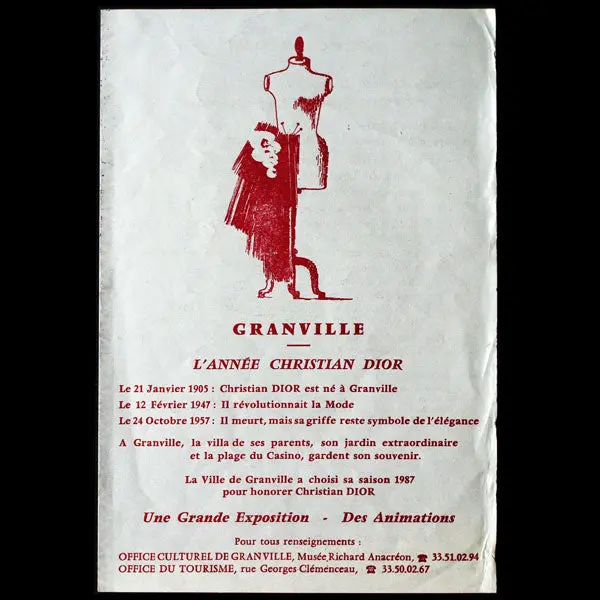 Granville, L'année Christian Dior (1987) 1