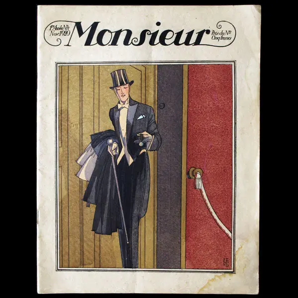 Monsieur, Revue Des Élégances, N11 (1920, Novembre) 1