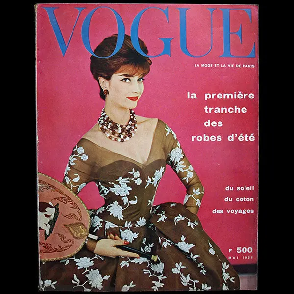 Vogue France (1Er Mai 1958), Couverture De Henry Clarke 1
