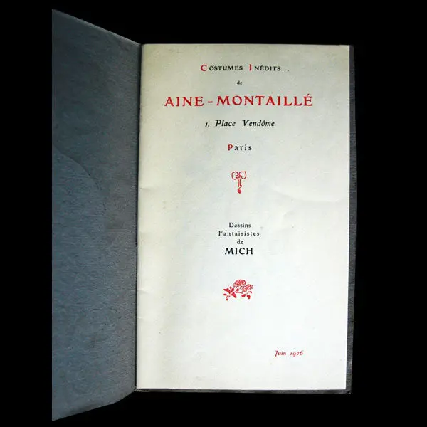 Aine Montaillé : Costumes Inédits 1906 2