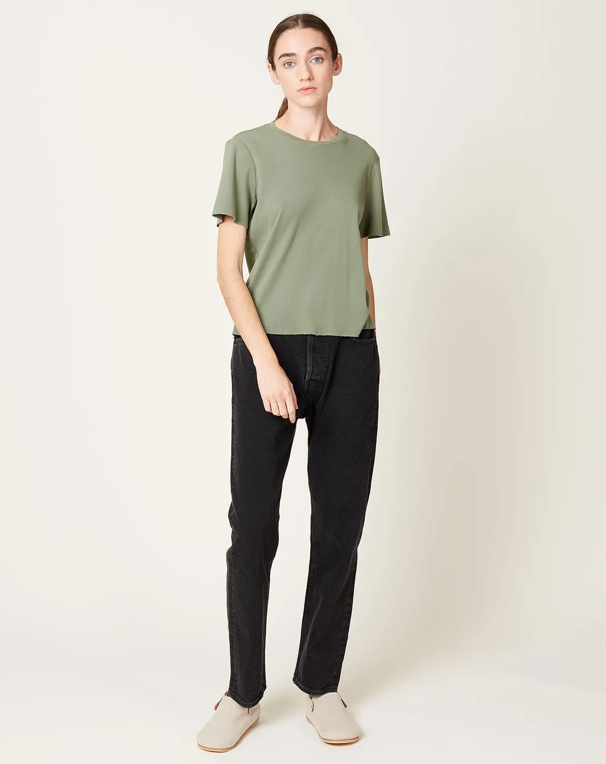 Baggy Jean In Old Black 1