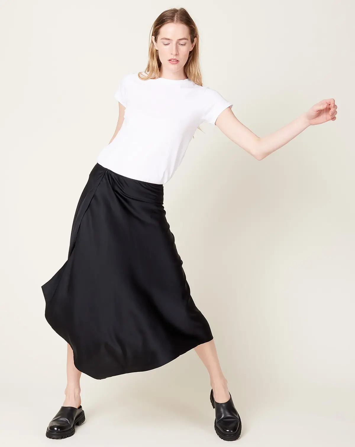 Handkerchief Skirt In Black 1
