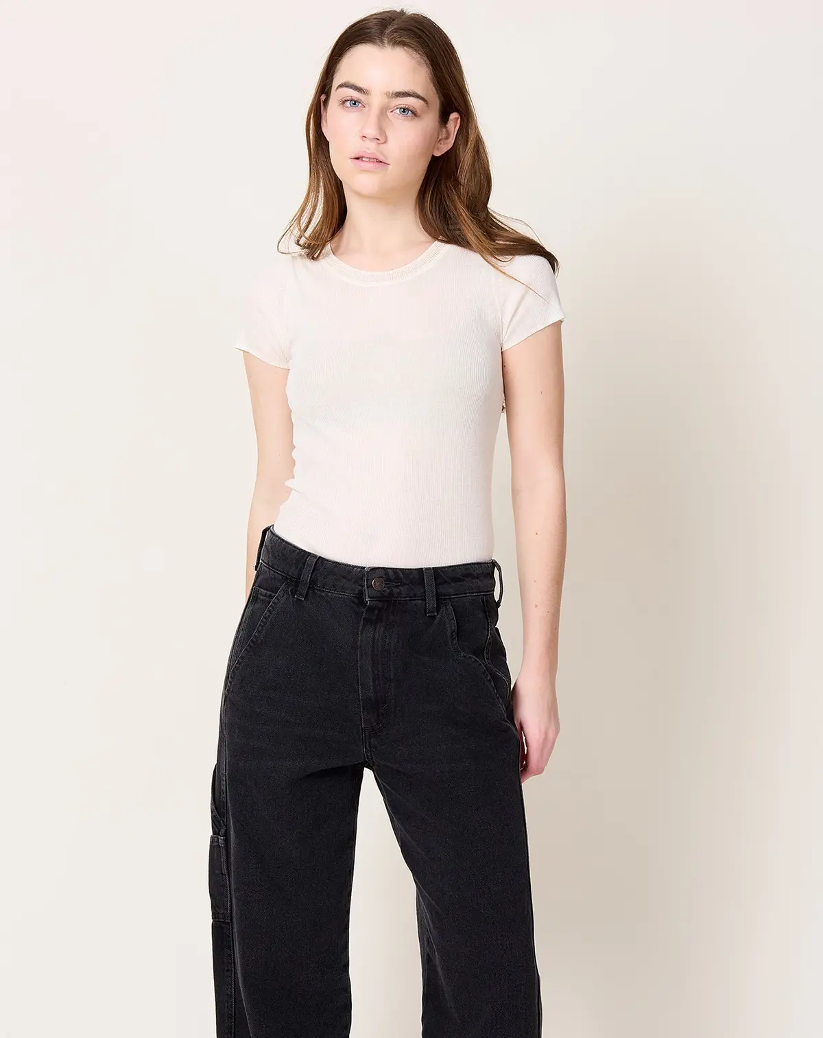 Heirloom Tee In Ivory 1