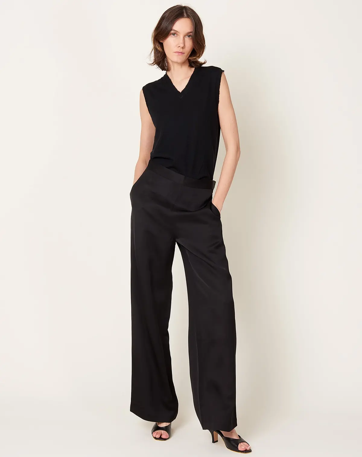 Liquid Pant In Black 1
