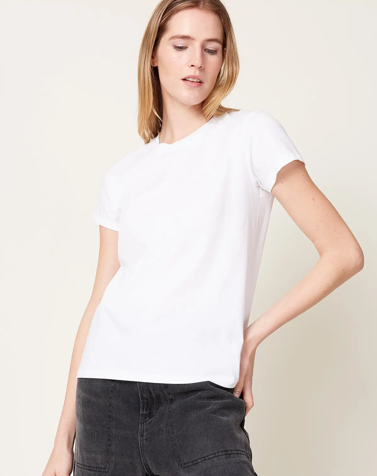 Mini Boy T In Optic White 1