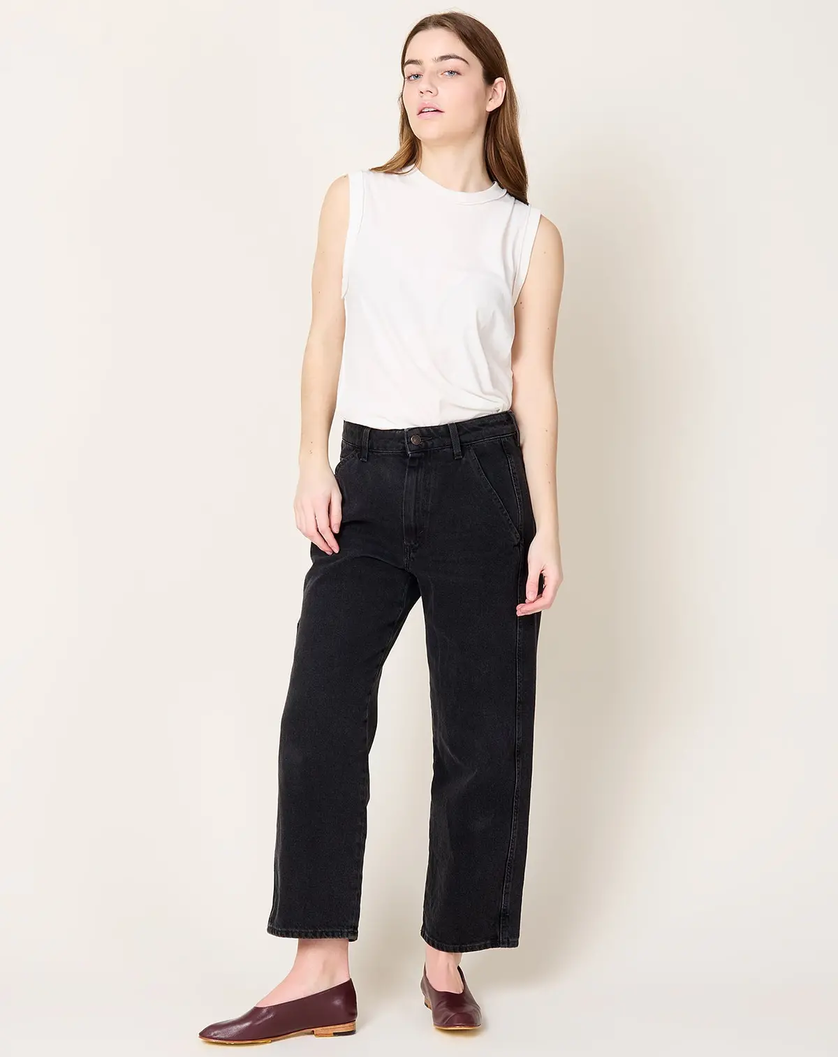 Painter Jean In Faded Black 1