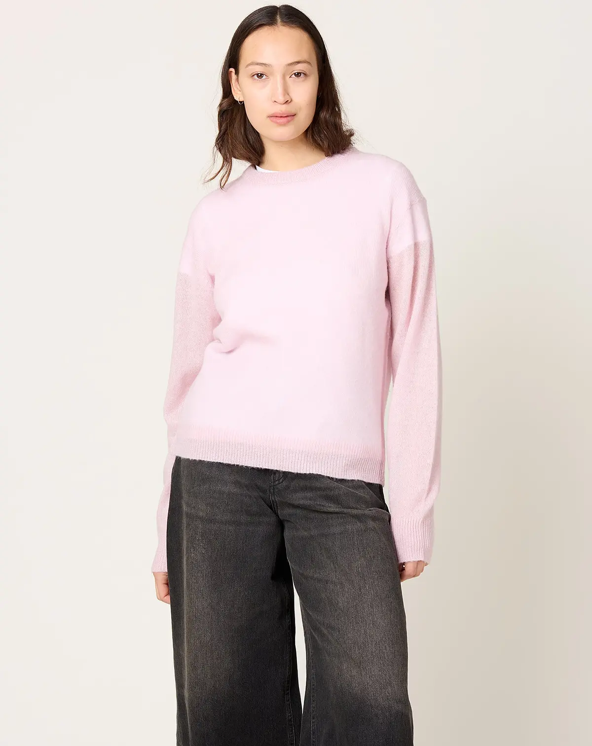 Sheer Crew Neck In Abalone 1