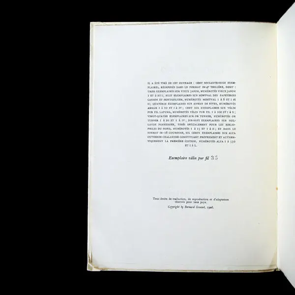 Noblesse De Robe, Exemplaire Sur Vélin Pur Fil (1928) 2