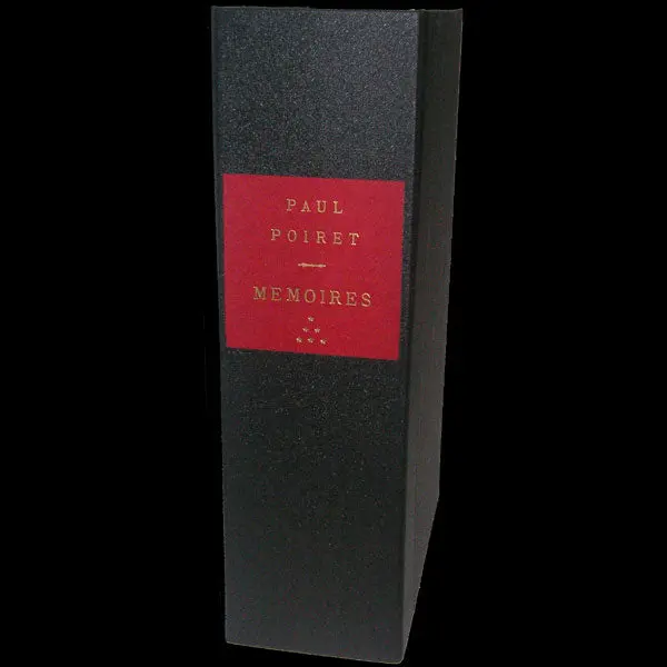 Poiret - Coffret Contenant Les 3 Volumes Des Mémoires De Paul Poiret 2