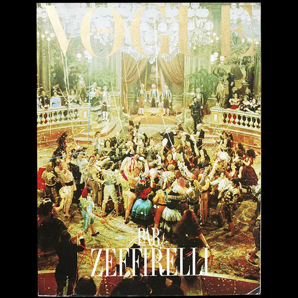 Vogue France Par Franco Zeffirelli (Décembre 1984-Janvier 1985) 1
