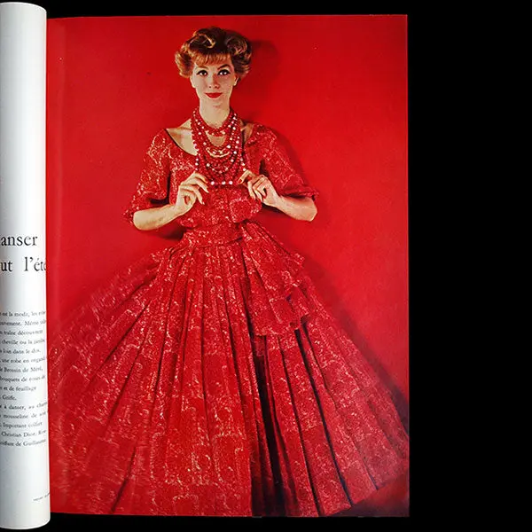 Vogue France (1Er Mai 1958), Couverture De Henry Clarke 2