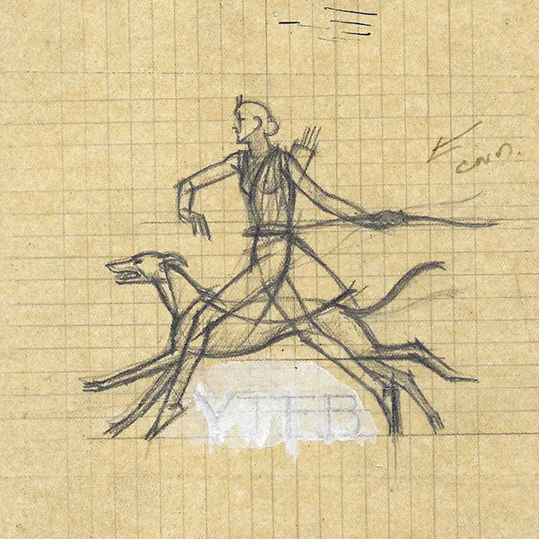 Yteb - Projet De Publicité, Dessin De Bernard Boutet De Monvel (Circa 1927) 1