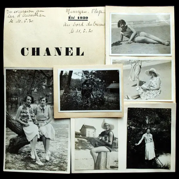Ensemble De Photographies De La Maison Chanel Des Vacances Du Personnel À Mimizan (1929-1931) 1