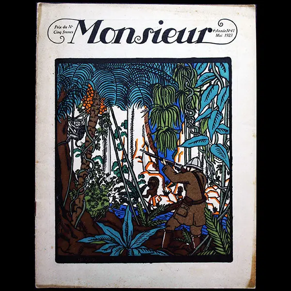 Monsieur, Revue Des Élégances, N41 (1923, Mai) 1