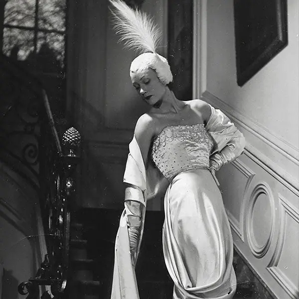 Jacques Fath - Robe Du Soir, Tirage D'époque (1949) 2