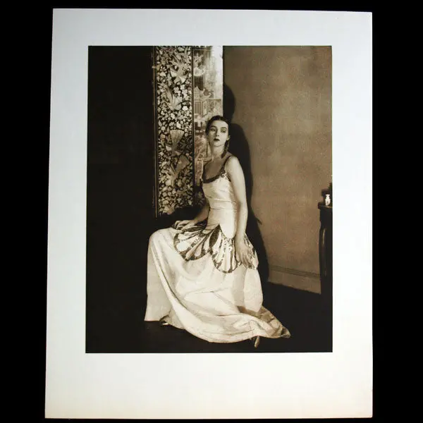 Vionnet - Photographie D'une Robe De Vionnet De 1925 Par Steichen (1929) 1