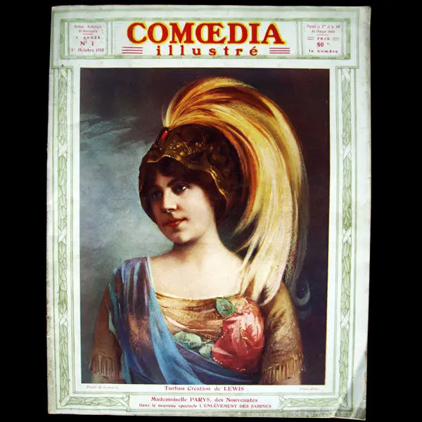 Comoedia Illustré (1Er Octobre 1910), Couverture De Leonardi 1