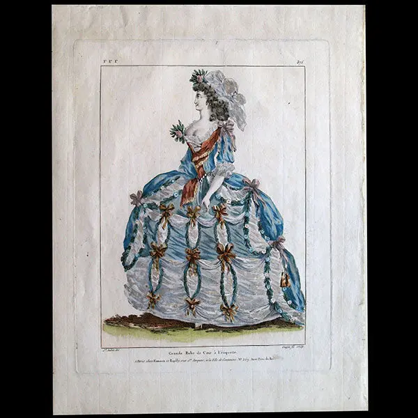 Gallerie Des Modes Et Costumes Français, 1778-1787, Gravure N° Rrr 375 1