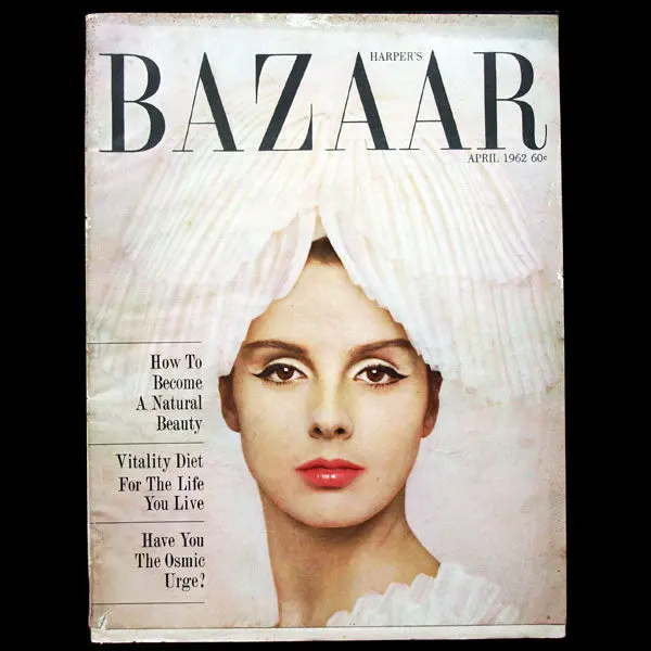 Harper's Bazaar (1962, Avril), Couverture De Melvin Sokolsky 1