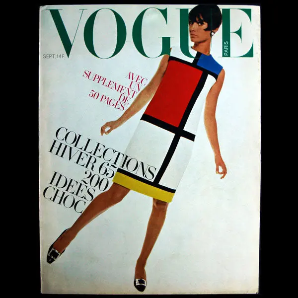 Vogue France (1Er Septembre 1965), Couverture De David Bailey 1