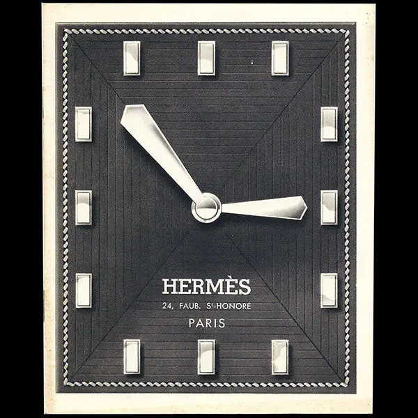 Hermès, Catalogue D'horlogerie (Circa 1935) 1