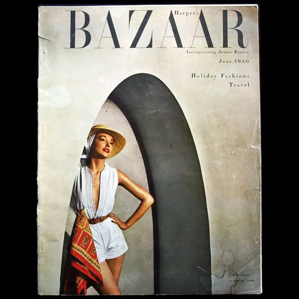 Harper's Bazaar (1950, Juin), Couverture De Louise Dahl-Wolfe 1