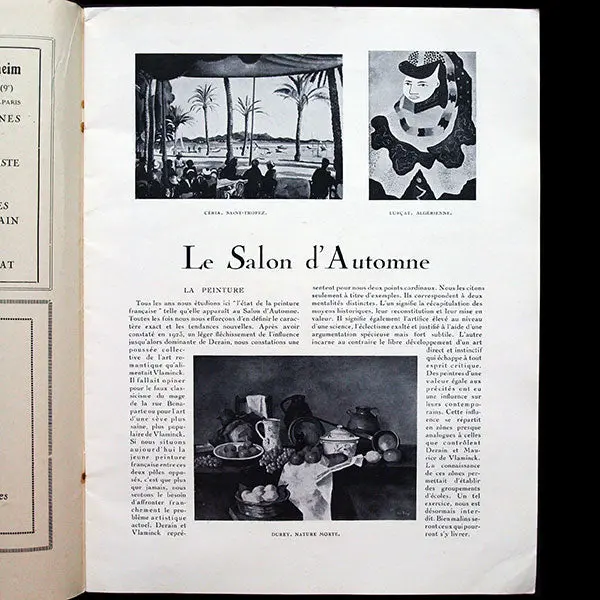 L'amour De L'art, Septembre 1925 2