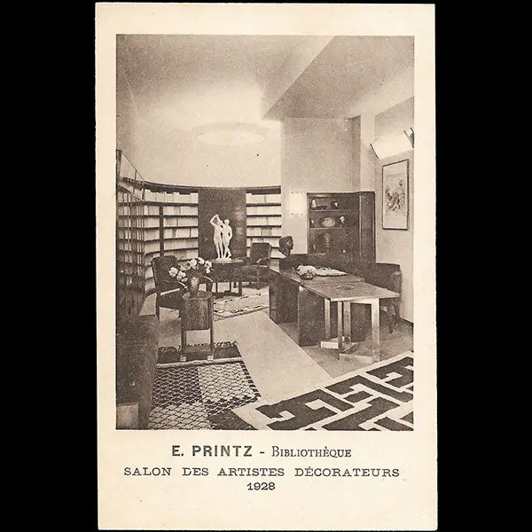 Printz - Carte D'invitation À L'exposition D'artistes Au 81 Rue De Miromesnil À Paris (1929) 1