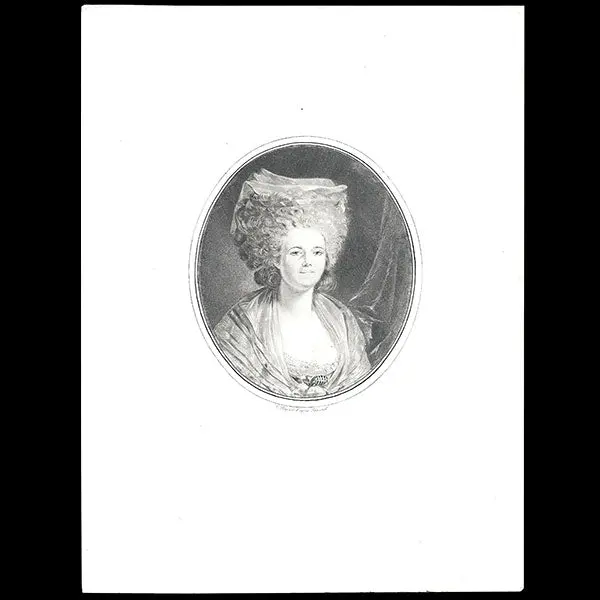 Rose Bertin, Portrait De La Marchande De Modes Par Ripart D'après Janinet (1911) 1