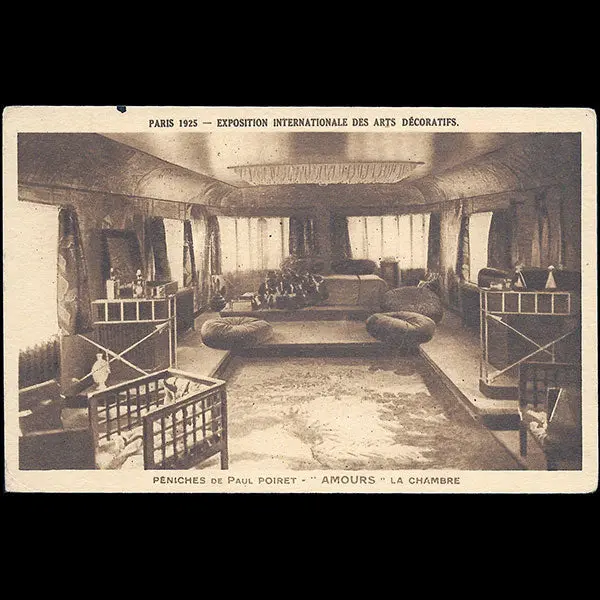 Poiret - Amours, Délices Et Orgues : Les Péniches De Paul Poiret - Amours, La Chambre (1925) 1