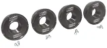 King Water Return Freeze Plug Kit, Set Of 4 1
