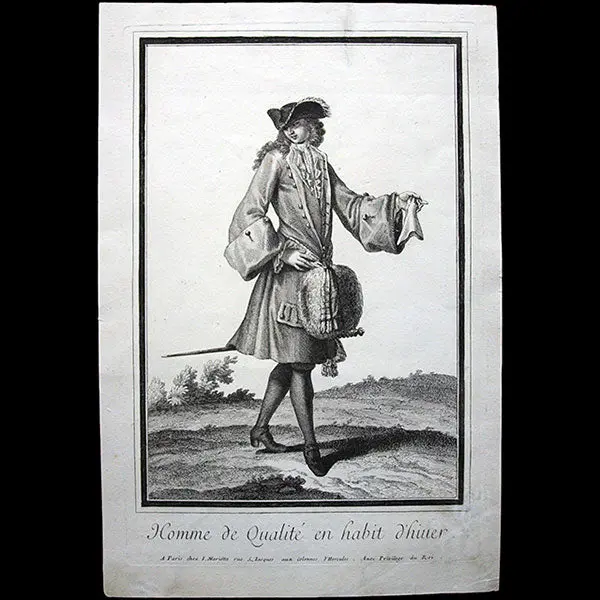 Mariette - Homme De Qualité En Habit D'hiver (Circa 1696) 1
