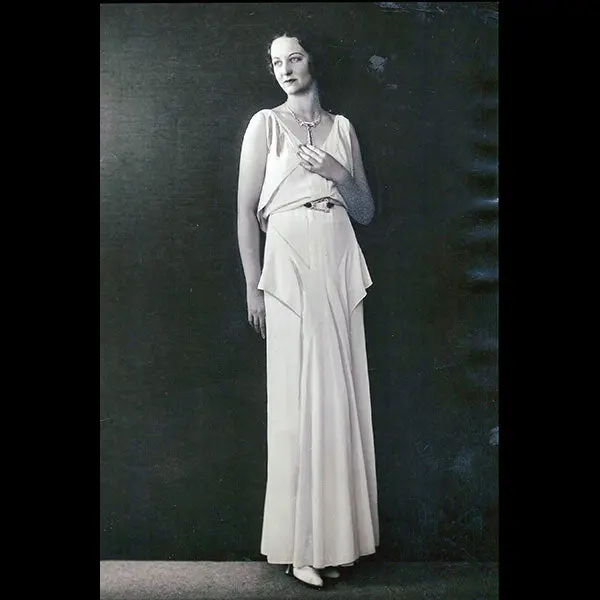 Jean Patou - Robe Du Soir, Tirage D'époque De Luigi Diaz (1930) 1