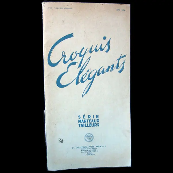 Croquis Elégants, Série Manteaux Et Tailleurs, Été 1950 1