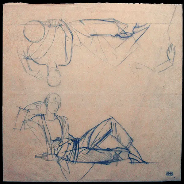 Molyneux - Projet D'illustration Pour Harper's Bazaar, Dessin De Bernard Boutet De Monvel (1926) 1