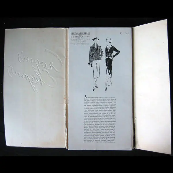 Croquis Elégants, Série Manteaux Et Tailleurs, Été 1950 2