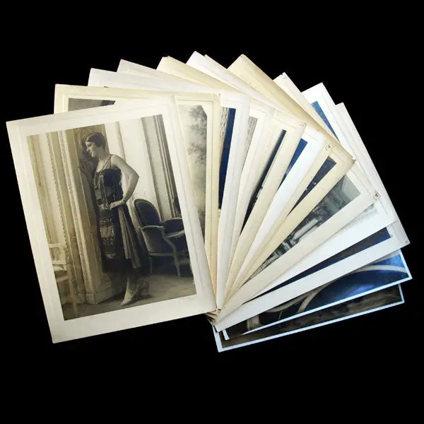 Modèles De Magdeleine Des Hayes, 6 Rue De La Paix À Paris, Ensemble De 13 Photographies D'époque Du Studio Rahma (1927) 1