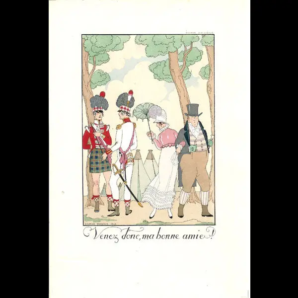 Falbalas Et Fanfreluches, 1923 : Venez Donc Ma Bonne Amie De George Barbier 1