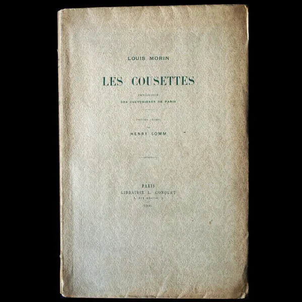 Les Cousettes, Physiologie Des Couturières De Paris, Pointes Sèches Par Henri Somm (1895) 1