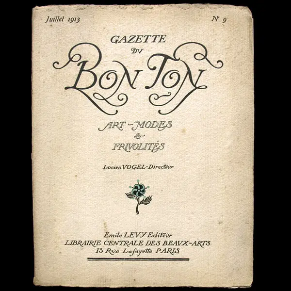 Gazette Du Bon Ton (N°9, 1913) 1